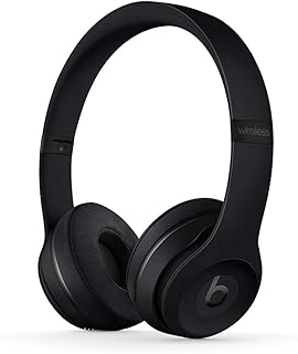 Беспроводные накладные наушники Beats Solo3 — чип Apple W1, Bluetooth класса 1, 40 часов работы, встроенный микрофон — черные.