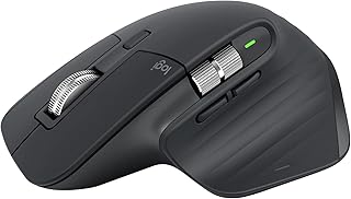 Беспроводная мышь Logitech MX Master 3S Performance — графитового цвета с приемником Bolt.