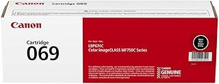 Оригинальный черный тонер-картридж Canon 069, совместимый с моделями MF753Cdw, MF751Cdw, LBP674Cdw.