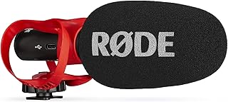 RØDE VideoMic GO II Helix | Ультракомпактный накамерный микрофон-пушка с 3,5-мм и USB-выходами для видеосъемки, создания контента, подкастинга и видеозвонков (3-го поколения)