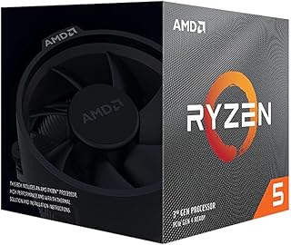 Процессор AMD Ryzen 5 3400G, 4-ядерный, 8-поточный, разблокированный, для настольных компьютеров, с графикой Radeon RX.