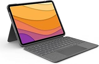 Чехол-клавиатура Logitech Combo Touch для iPad Air (4-го, 5-го поколений - 2020, 2022 гг.) - цвет Oxford Grey (восстановленный).