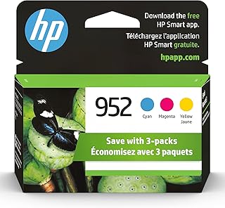 Чернила HP 952 голубого, пурпурного и желтого цвета (3 шт.) | Совместимы с принтерами серий: OfficeJet 8702, HP OfficeJet Pro 7720, 7740, 8210, 8710, 8720, 8730, 8740 | Подходят для программы Instant Ink | N9K27AN