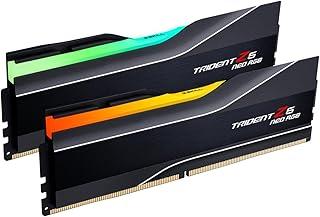 Оперативная память G.SKILL Trident Z5 Neo RGB Series (AMD Expo и Intel XMP 3.0) DDR5 32 ГБ (2x16 ГБ) 6000 МТ/с CL36-36-36-96 1,35 В для настольных компьютеров, UDIMM, матовый черный (F5-6000J3636F16GX2-TZ5NR)