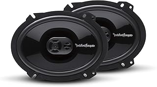Коаксиальные широкополосные 3-полосные колонки Rockford Fosgate P1683 Punch 6"x8" — черные (пара)