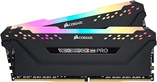 Оперативная память CORSAIR VENGEANCE RGB PRO DDR4 32 ГБ (2x16 ГБ) 3200 МГц CL16-20-20-38 1,35 В для настольных компьютеров Intel и AMD - черная (CMW16GX4M2C3200C16)