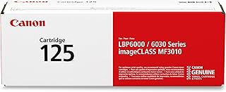 Оригинальный черный тонер-картридж Canon 125, совместимый с принтерами MF3010, MF3010 VP, LBP6000, LBP6030w.