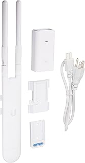 Точка доступа Ubiquiti UAP-AC-M-US Unifi Mesh, белая.