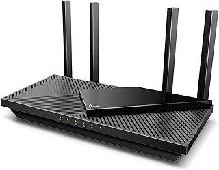 Двухдиапазонный Wi-Fi 6 роутер TP-Link AX3000 Archer AX55 | Гигабитный беспроводной интернет-роутер для дома | Совместимость с EasyMesh | VPN-клиенты и серверы | HomeShield, OFDMA, MU-MIMO | USB 3.0 | Безопасность по умолчанию