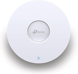 TP-Link EAP650 Ультратонкая беспроводная точка доступа | Omada True WiFi 6 AX3000 | Адаптер питания постоянного тока в комплекте | Mesh-сеть, бесшовный роуминг, WPA3, MU-MIMO | Дистанционное управление и управление через приложение | Питание от PoE+ | Множество вариантов управления