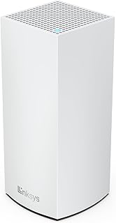 Linksys Atlas WiFi 6 Router Home WiFi Mesh System, двухдиапазонный, зона покрытия 2000 кв. футов, поддержка более 25 устройств, скорость до (AX3000) 3,0 Гбит/с - MX2000, 1 шт., белый