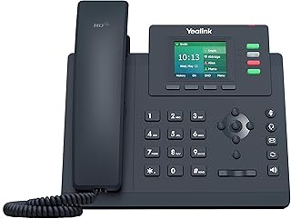 IP-телефон Yealink T33G, 4 учетные записи VoIP. 2,4-дюймовый цветной дисплей. Двухпортовый гигабитный Ethernet, PoE 802.3af, адаптер питания в комплект не входит (SIP-T33G)