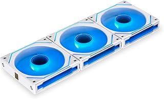Вентиляторы для корпуса Lian-Li UNI FAN SL-Infinity 120 мм ARGB с контроллером, комплект из 3 штук - белые.