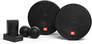 Компонентная двухполосная акустическая система JBL Stage2 604C мощностью 540 Вт (пара), 6,5-дюймовый кроссовер и твитеры.