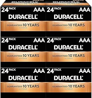 Щелочные батарейки DURACELL MN2400BKD с медным колпачком, тип AAA, 144 шт./шт.