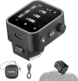 Беспроводной TTL-синхронизатор Godox X3-S с сенсорным экраном для камер Sony, выдержка 1/8000 с, HSS, TTL, TCM, встроенный аккумулятор, зарядка через USB-C, совместимость с камерами Sony A7IV A7C A7M3 A7R A7RIII