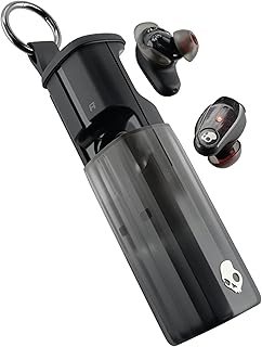 Беспроводные наушники Skullcandy Method 360 ANC, звук от Bose, Bluetooth, высококачественное шумоподавление, до 40 часов работы от батареи, защита от пота и воды, микрофон для iPhone и Android — черный цвет.
