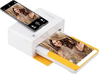 Фотопринтер мгновенной печати KODAK Dock Plus 4PASS (4x6 дюймов) + 10 листов