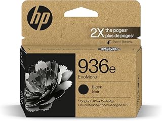 Чернильный картридж HP 936e EvoMore черного цвета для принтеров | Совместим с принтерами серий: OfficeJet 9120, Pro 9100, Pro Wide Format 9700 | Экологически чистый | 4S6V6LN
