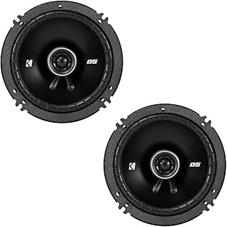 Коаксиальные колонки KICKER DSC650 6,5 дюймов (160-165 мм), 4 Ом (пара)