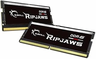 Оперативная память G.SKILL Ripjaws DDR5 SO-DIMM Series DDR5 32 ГБ (2x16 ГБ) 5600 МТ/с CL40-40-40-89 1,10 В, небуферизованная, без ECC, для ноутбуков/ноутбуков, SO-DIMM (F5-5600S4040A16GX2-RS)