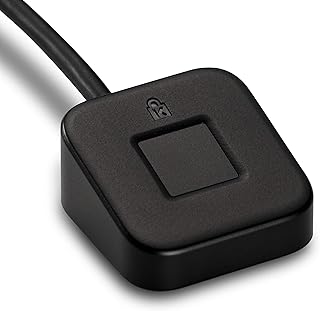 Настольный USB-сканер отпечатков пальцев Kensington VeriMark — Windows Hello, сканер отпечатков пальцев для ПК под управлением Windows 11, FIDO U2F, FIDO2 (K62330WW)