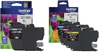 Оригинальный набор картриджей Brother LC3013BK, LC30133PKS с увеличенным ресурсом для черного, голубого, пурпурного и желтого цветов, LC3013