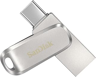 SanDisk 1TB Ultra Dual Drive Luxe USB Type-C - Скорость до 400 МБ/с - SDDDC4-1T00-GAM46
