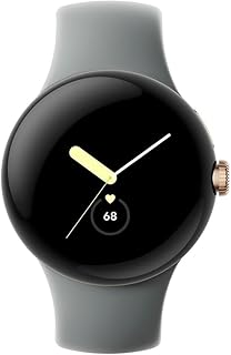 Смарт-часы Google Pixel Watch 41 мм с Wi-Fi, GPS, Bluetooth и пульсометром в оптовой упаковке (цвет «гапель»).