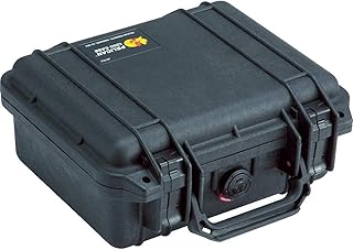 Кейс Pelican 1200 с поролоновой вставкой (черный)