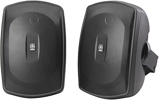 Двухполосные акустические системы YAMAHA NS-AW190BL для использования внутри и вне помещений (пара, черные)