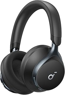 Наушники Soundcore by Anker, Space One, с активным шумоподавлением, в 2 раза более эффективное подавление голоса, 40 часов работы от ANC, управление через приложение, беспроводное аудио LDAC Hi-Res, удобная посадка, четкие звонки, Bluetooth 5.3