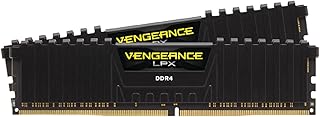 Оперативная память CORSAIR VENGEANCE LPX DDR4 32 ГБ (2x16 ГБ) 3200 МГц CL16-20-20-38 1,35 В для настольных компьютеров Intel и AMD — черная (CMK32GX4M2E3200C16)