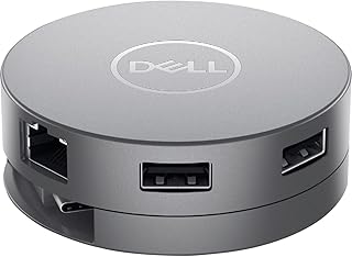 Многопортовый USB-C адаптер Dell 7-в-1 - DA310
