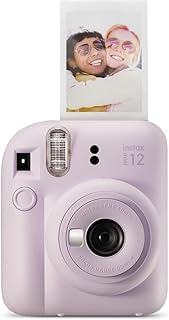 Фотоаппарат мгновенной печати Fujifilm Instax Mini 12 — сиренево-фиолетовый.