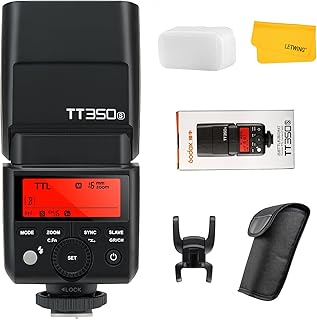 Вспышка Godox TT350S Speedlite для камер Sony, беспроводная, 2,4 ГГц, GN36, выдержка 1/8000 с, HSS, TTL, совместима с камерами Sony A7, A7R, A7S, A7-II, A7-III, A7R-II, A7R-III, A7S-II, A6300, A6000 и др.
