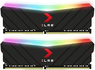Оперативная память PNY XLR8 Gaming 32 ГБ (2x16 ГБ) DDR4 3600 МГц (PC4-28800) CL18 1,35 В RGB двухканальная для настольных компьютеров (DIMM) – MD32GK2D4360018XRGB