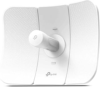 TP-Link CPE710 | 5 ГГц AC 867 Мбит/с Гигабитный наружный CPE для передачи данных между точкой и точкой | Беспроводной мост точка-точка | 23 дБи | Пассивное питание PoE с бесплатным инжектором PoE | Pharos Control