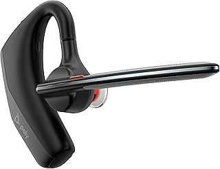 POLY HP Voyager Legend 30 — Монофоническая Bluetooth-гарнитура — Скрытая штанга и 4 микрофона с шумоподавлением, технология WindSmart, комфорт в течение всего дня, бесперебойное подключение, интеллектуальные датчики и управление вызовами, черный