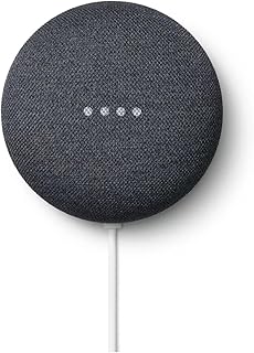 Умная колонка Google Nest Mini 2-го поколения с Google Assistant — угольно-черный цвет
