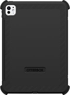 Чехол OtterBox Defender Series для iPad Pro 11 дюймов (M4) (2024) — черный, прочный, долговечный, многослойная защита.