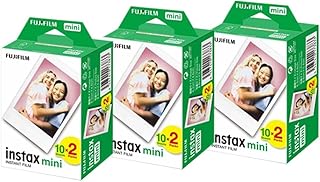 Фотопленка мгновенного действия Fujifilm Instax Mini (3 двойные упаковки, всего 60 снимков) - международная версия