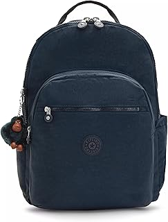 Рюкзак для ноутбука Kipling Seoul Extra Large 17 дюймов для женщин, прочный, вместительный, с мягкими плечевыми лямками.