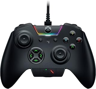 Официально лицензированный контроллер Razer Wolverine Ultimate для Xbox One: 6 переназначаемых кнопок и триггеров — сменные стики и крестовина — для ПК, Xbox One, Xbox Series X и S — черный
