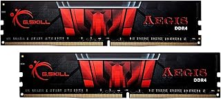 Оперативная память G.SKILL AEGIS Series DDR4 (XMP) 32 ГБ (2x16 ГБ) 3200 МТ/с CL16-18-18-38 1,35 В для настольных компьютеров Intel и AMD, U-DIMM (F4-3200C16D-32GIS)