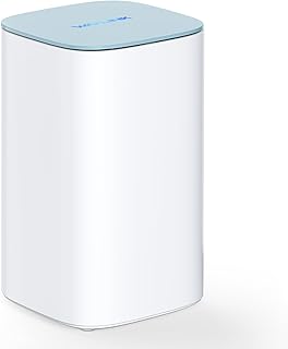 WAVLINK AX3000 WiFi 6 Mesh System, 1 шт. — покрытие до 2500 кв. футов, скорость до 3,0 Гбит/с, заменяет беспроводной маршрутизатор и усилитель сигнала Wi-Fi, простая настройка, интеллектуальное управление через приложение.