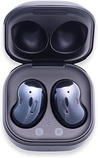 Беспроводные наушники Samsung Galaxy Buds Live с активным шумоподавлением, цвет «Мистический черный», международная версия.