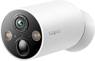 TP-Link 𝗧𝗮𝗽𝗼 MagCam, выбор редакции PCMag 2024 года и рекомендация Wirecutter для уличной видеонаблюдения, 2K, аккумулятор, магнитное крепление, беспроводная камера, угол обзора 150°, SD/облачное хранилище, обнаружение людей/транспортных средств