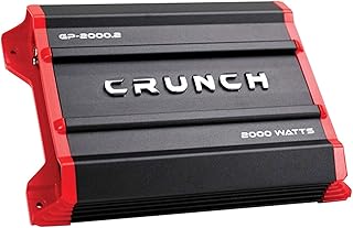 Усилитель Crunch Ground Pounder GP-2000.2 мощностью 2000 Вт, 2 канала.