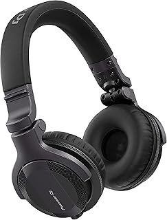 Накладные диджейские наушники Pioneer DJ HDJ-CUE1 — черные.